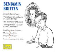 Britten, B. - Simple Symphony/Variations Bridge/Ceremony