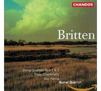 Britten, B. - String Quartets Nos.1 & 3 [Import]