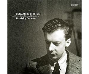 Britten : Intégrale des quatuors à cordes. Brodsky Quartet.