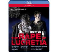 Britten : Le viol de Lucrèce (Glyndebourne). Rice, Clayton, Royal, Rock, Rose, Hussain, Shaw. [Blu-ray]