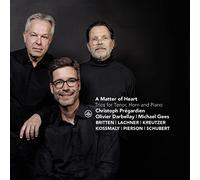 Benjamin Britten A Matter of Heart: Trios for Tenor, Horn and Piano (CD) Album