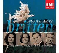 Britten: Quatuors à cordes 1, 2 & 3 ~ 3 Divertimenti