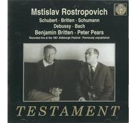 Britten / Rostropovich - Recorded live at the 1961 Aldeburgh Festival