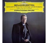 BRITTEN - SERENADE FOR TENOR, HORN & STRINGS LP (CARLO MARIA GIULINI) (15732)