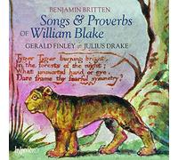 Britten : Songs & Proverbs of William Blake. Finley, Drake