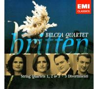 Britten: String Quartets Nos.1-3/Three Divertimenti [Import]