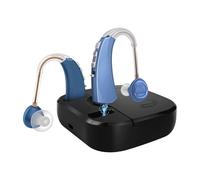 Britzgo Dispositif intelligent de réduction du bruit chargé avec la dernière puce intelligente avec boîtier de charge à main (Une paire de)