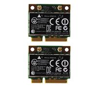 BRIUERG 2 x AR9285 AR5B195 150M + BT3.0 Demi-Mini carte sans fil PCI-E : 593127-001 592775-001 pour 430 431 435 436 4530S