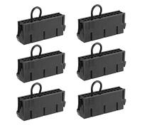 BRIUERG 6 x 4 broches ATX Power Supply Jumper Bridge Tool PSU Test sans être branché sur la carte mère