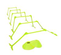 BRIUERG Haies réglables et cônes d'agilité pour la vitesse pliométrique de sport