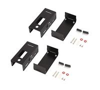 BRIUERG Lot de 2 boîtiers en alliage d'aluminium pour MMDVM Hotspot Extension Rainsun Board Radio Station Wifi Voice Modem W Noir