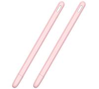 BRIUERG Lot de 2 étuis de protection en silicone souple pour tablette avec stylet Rose