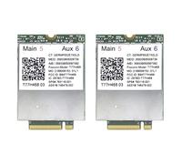 BRIUERG Lot de 2 modules 4G LT4211 T77H468 GOBI5000 LTE/EV-DO/HSPA + carte WWAN pour LT4211 Elitebook 740 750 820 840 850 G2/810 G3