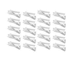 BRIUERG Lot de 20 clips à ressort pour 3 plateaux en verre 3 Pro, 3S, 5 Pro, -20 Pro, -10S Pro imprimante 3D
