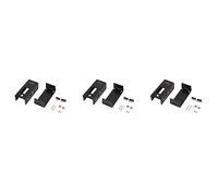 BRIUERG Lot de 3 boîtiers en alliage d'aluminium pour MMDVM Hotspot Extension Rainsun Board Radio Station Wifi Voice Modem W Noir