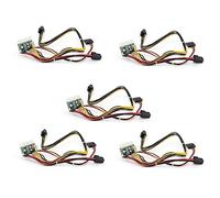 BRIUERG Lot de 5 modules d'alimentation PCI-E 6 broches CC 12 V 300 W DC-ATX-300 W 24 broches PICO ATX Commutateur d'alimentation