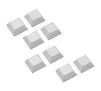 BRIUERG Lot de 74 touches en PBT DSA 1U pour Cherry MX - Touches personnalisées pour clavier mécanique de jeu - Blanc