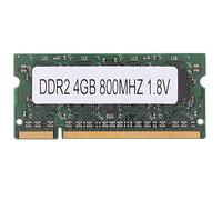 BRIUERG Mémoire RAM DDR2 4 Go 800 MHz PC2 6400 2RX8 200 broches SODIMM pour ordinateur portable AMD