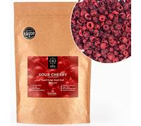 BRIX Cerise Aigre Lyophilisés | Cerises Seches 100% Naturelle 105 g | Fruits Secs Great Taste Award | Sans OGM Sans Gluten Vegetalien Vitamines Conservees