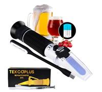 Brix de Bière ET Réfractomètre à Gravité Spécifique Avec Double éChelle Optique Atc 0~32% Brix 1.000-1.120 SG Wine Wort Making Beer