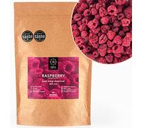 BRIX Framboise Lyophilisée | Fruits Entiers Secs 100% Naturels 85g | Prix Great Taste Fruits Lyophilisés | Sans OGM Sans Gluten Végétalien et Vitamines Conservées