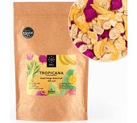 BRIX Fruits Tropicaux Lyophilisés | Mélange Fruits Seches 100% Naturels 140g | Fruit Secs Great Taste Award | Sans OGM Sans Gluten Vegetalien Vitamines Conservees
