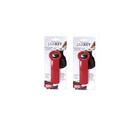 Brix JarKey Original Easy Jar Key Ouvre-bocal Lot de 2 Rouge