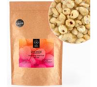 BRIX Litchis Lyophilisés | Fruits Seches Litchi 100% Naturels 95 g | Fruits Secs Great Taste Award | Sans OGM Sans Gluten Vegetalien Vitamines Conservees