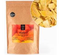 BRIX Mangue Lyophilisé | Tranches de Mangue Seches 100% Naturelles 95 g | Produits Fruits Secs Great Taste Award | Sans OGM Sans Gluten Vegetalien Vitamines Conservees