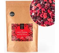 BRIX Mélange Fruit Rouge Lyophilisé | Fruits Secs Frais 100 % Naturel 80g | Prix Great Taste Fruits Lyophilisés | Sans OGM Sans Gluten Végétalien et Vitamines Conservées