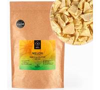 BRIX Melon Lyophilisés | Melon Cantaloupe Seches 100% Naturel 95 g | Fruits Secs Great Taste Award | Sans OGM Sans Gluten Vegetalien Vitamines Conservees