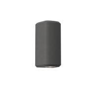 Brixham Twin Applique Murale Charcoal Concrete