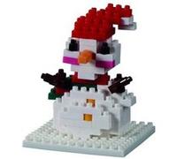 Brixies 220.02199999999999 Carte Postale Bonhomme de Neige 3D Puzzle