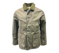 Brixtol Textiles - Veste en Coton Ciré- salbei - Homme - Vestes - Vert - Taille: S