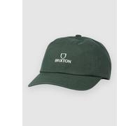 BRIXTON Casquette Uni Alpha Casquette de Baseball (Taille Unique - Vert foncé)