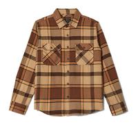 Brixton - Bowery Flannel - Chemise - L - sand / pinecone / solar orange
