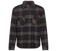 Brixton - Bowery Flannel - Chemise - S - black / charcoal