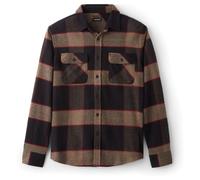 Brixton - Bowery Flannel - Chemise - S - heather grey / charcoal