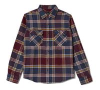 Brixton - Bowery Flannel - Chemise - S - mood indigo / port / saffron