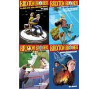 Brixton Brothers Mysterious Case of Cases Collected Set: The Case of the Case of Mistaken Identity; The Ghostwriter Secret; It Happened on a Train; Danger Goes Berserk