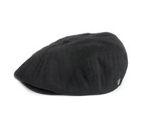 Brixton Cap Brood Black Herringbone Twill S