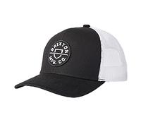 Brixton Casquette Crest X MP Mesh Baseball, Noir, Taille Unique Mixte