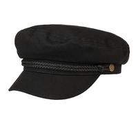 Brixton Black Fiddler Cap, noir, taille XL