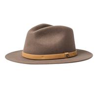 BRIXTON Chapeau Fedora Messer Feutre Laine Marron Desert 58 cm
