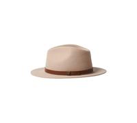 Brixton Chapeaux 'MESSER FEDORA' beige / marron, Taille 57-58