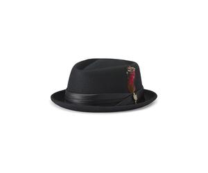 Brixton Chapeaux traditionnels rouge feu / noir, Taille 55-56