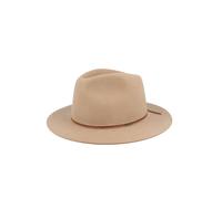 Brixton Chapeaux 'WESLEY FEDORA' beige / marron, Taille 53-54