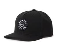 Brixton - Crest C MP Snapback - Casquette - One Size - black