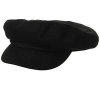 Brixton Fiddler Cap Casquette Newsie, Noir, S Mixte