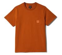 Brixton - Global HW S/S Boxy PKT Tee - T-shirt - M - rustic caramel